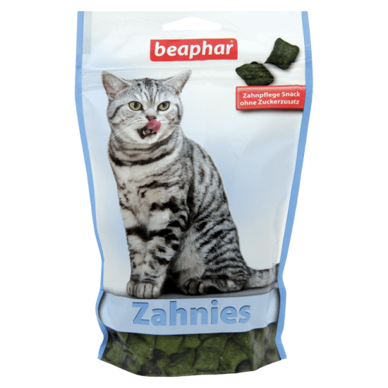 Beaphar Dental Bits - дентални хапки за котки, 150 г