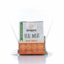 anipro Real Meat - лакомство за кучета, солети от телешка кожа, 12 см, диаметър 4/6 мм, 400 г опаковка anipro Real Meat - лакомство за кучета, солети от телешка кожа, 12 см, диаметър 4/6 мм, 400 г опаковка