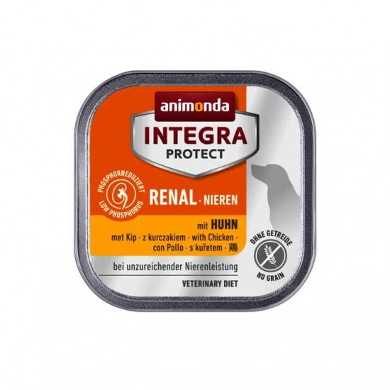 Integra® Renal пастет за кучета с пиле, 150 г, (11 бр./стек) Integra® Renal пастет за кучета с пиле, 150 г, (11 бр./стек)