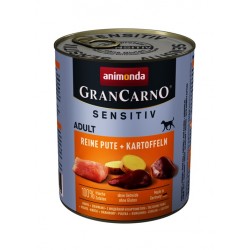 GranCarno® Sensetive 53% пуйка, 10% картофи, 800 гр GranCarno® Sensetive 53% пуйка, 10% картофи, 800 гр