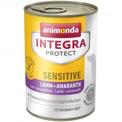 Integra Protect Sensitive с агнешко и амарант, 400 гр Integra Protect Sensitive с агнешко и амарант, 400 гр