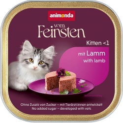 animonda Vom Feinsten Kitten - пастет за малки котета с агнешко месо, 100 г animonda Vom Feinsten Kitten - пастет за малки котета с агнешко месо, 100 г