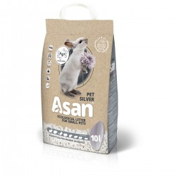 Asan Pet Silver постелка за гризачи антибактериална, 10 л