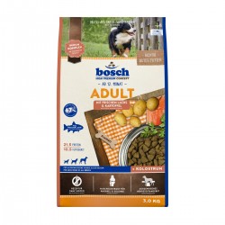 Bosch Adult суха храна за кучета със сьомга и картофи, 3 кг