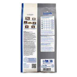 Bosch Light суха храна за кучета с птиче и ориз, 12.5 кг