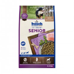 Bosch Senior суха храна за кучета с птиче и ориз, 2.5 кг