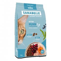 Sanabelle Kitten суха храна за малки котенца с пилешко, 8 кг