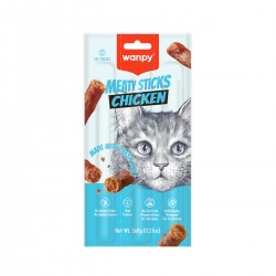 Wanpy cat meat sticks пръчици с пилешко, 15 бр х 18 гр стек