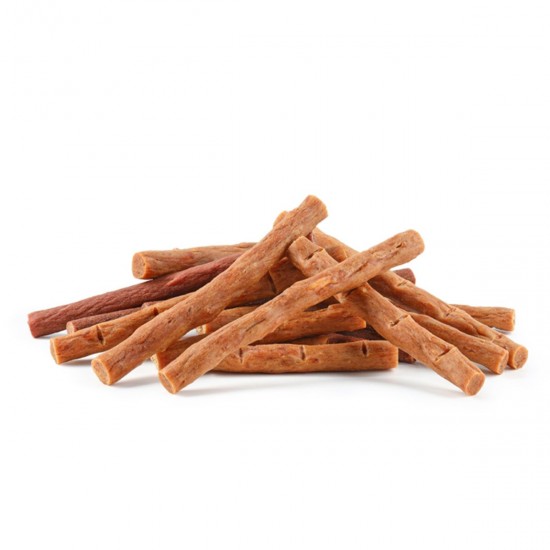 Wanpy cat meat sticks пръчици с пилешко и котешка трева, 15 бр х 18 гр стек