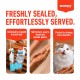 Wanpy cat meat sticks пръчици с пилешко и котешка трева, 15 бр х 18 гр стек