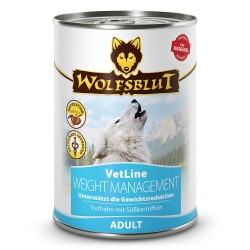 Wolfsblut VetLine Weight Management храна за кучета с пуйка, 395 г